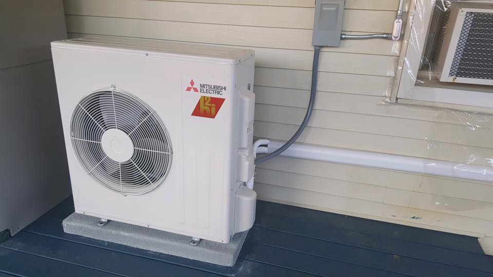 Ductless outdoor unit